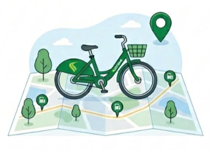 Bike no mapa